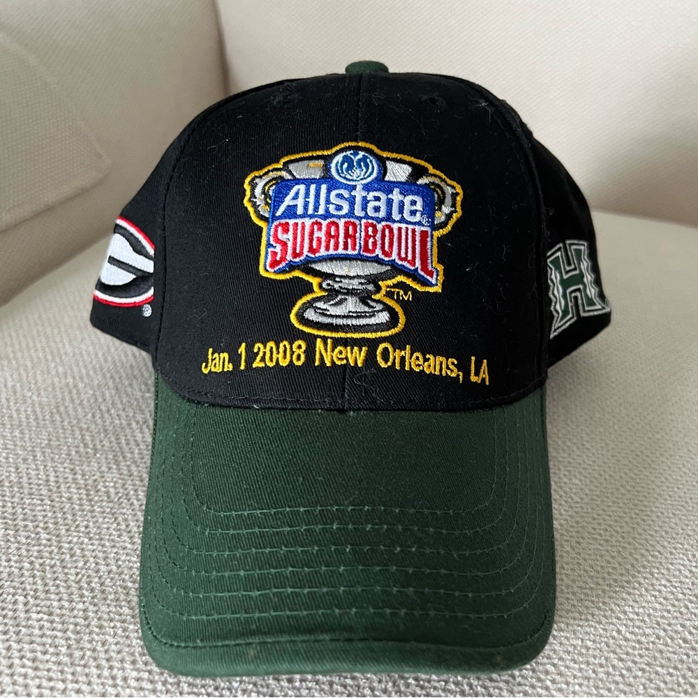 Classic University of Hawaii, Sugar Bowl, adjustable hat, classic, like new, OS